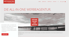 Desktop Screenshot of mediawork.ch